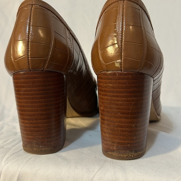Michael Kors Stacked Heel Penny Loafers Women's 6.5 - Picture 9 of 9
